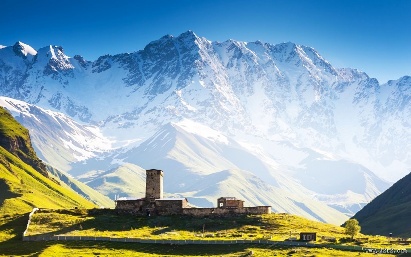 山脉山峰山顶风景图片