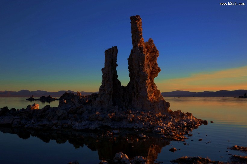 大自然湖泊风景图片