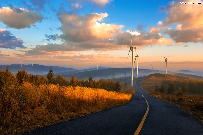 河北草原天路风景图片大全