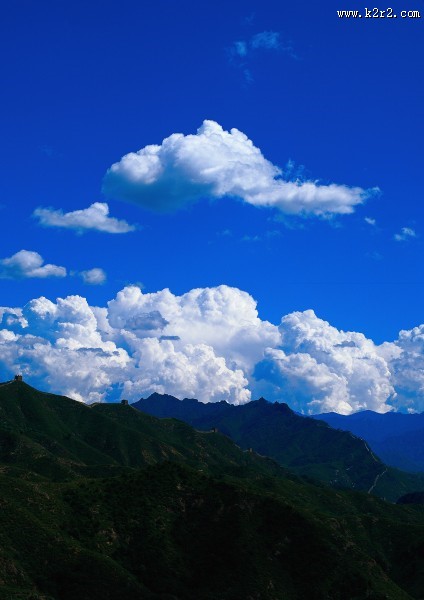 蓝天与白云图片大全