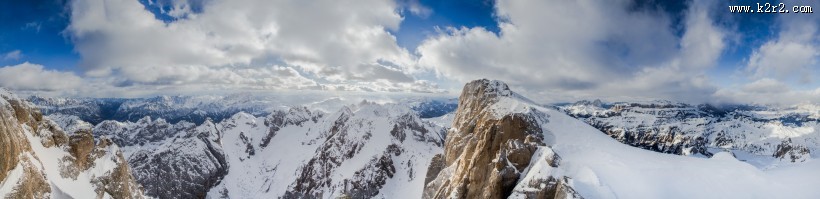 雪山风景图片