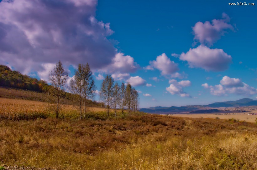 秋日的风景图片