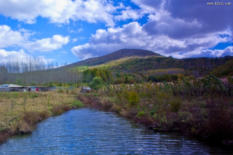 秋日的风景图片