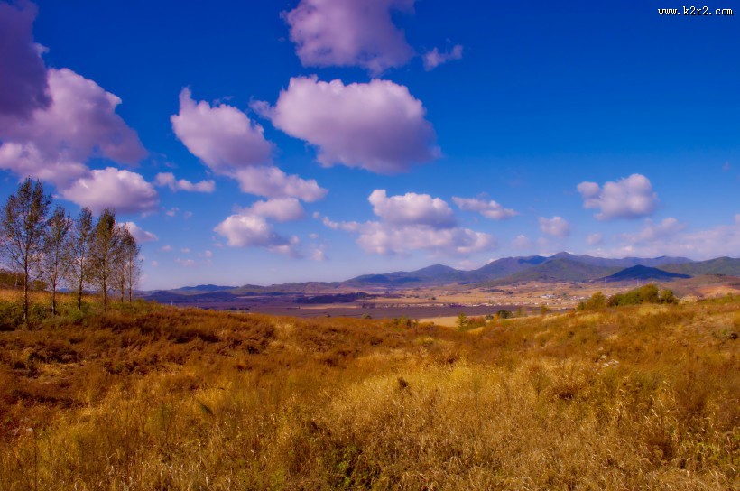 秋日的风景图片