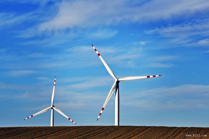 风力发电机风景图片大全