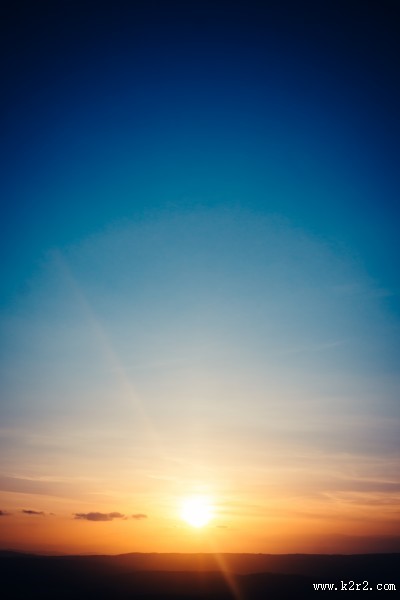 美丽的夕阳景色图片