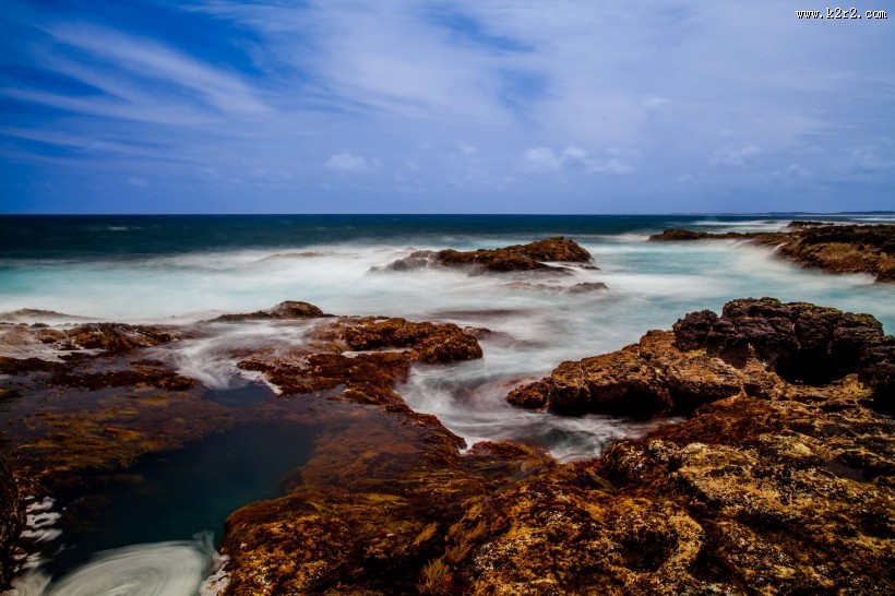 海潮风光图片大全