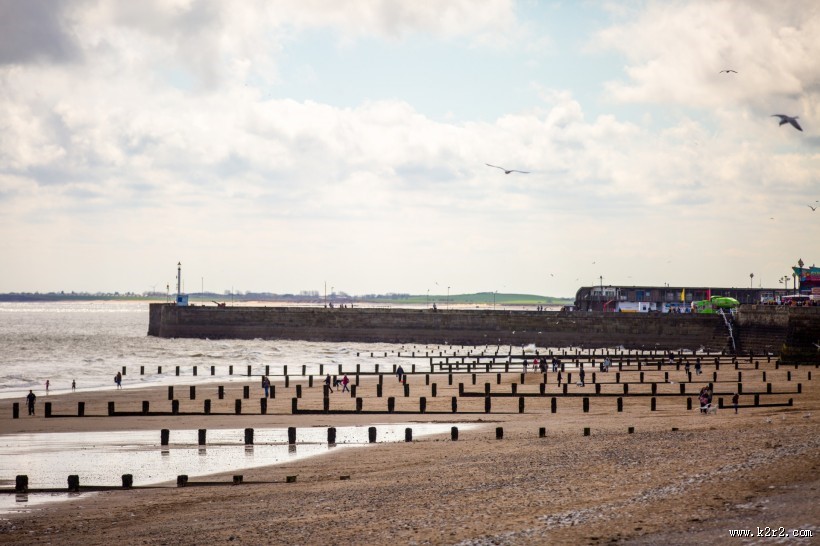 唯美海滩风景图片