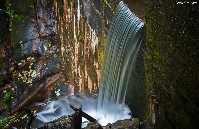乡村的山水田园风景图片