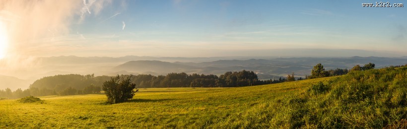 黄昏自然美景图片