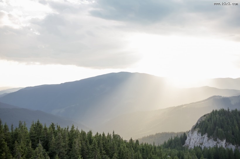 黄昏自然美景图片