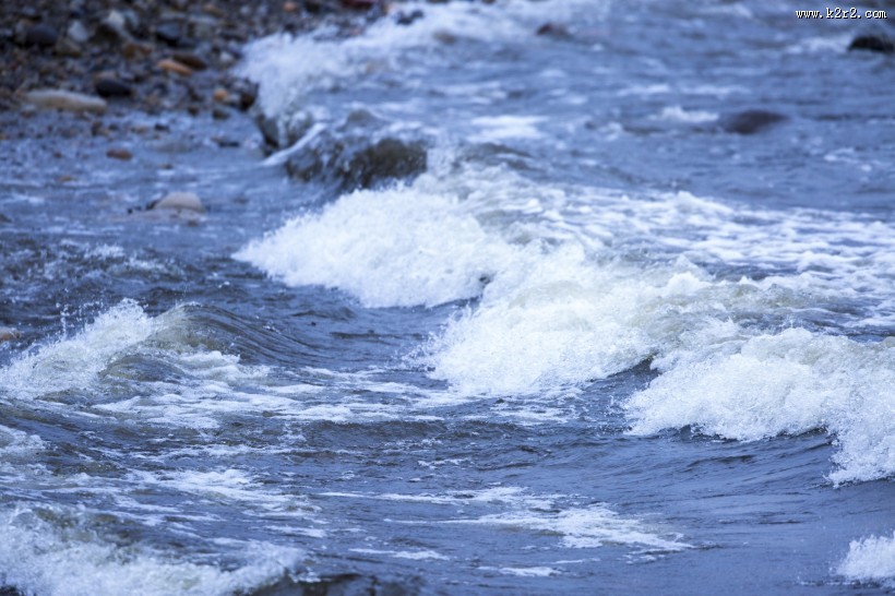 大海波浪图片