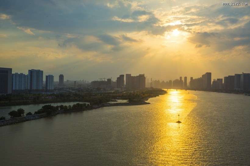 唯美的日落图片