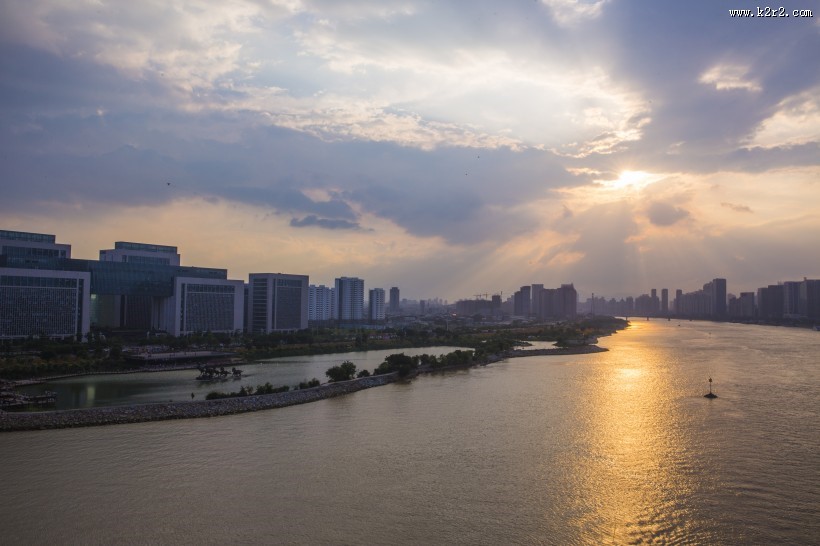 唯美的日落图片