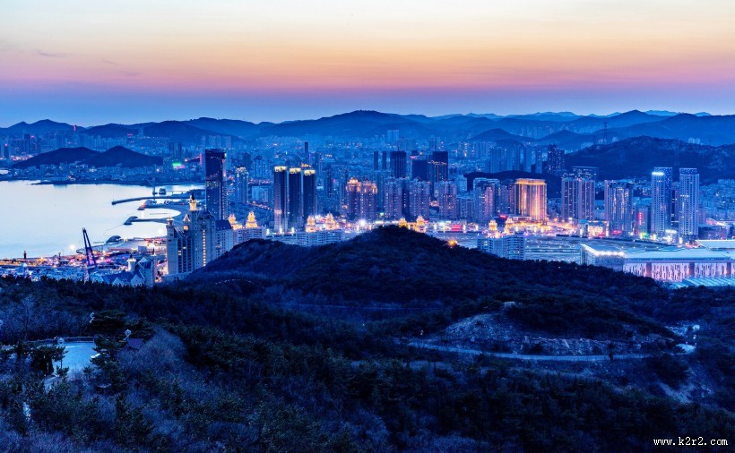 唯美的城市夜色图片