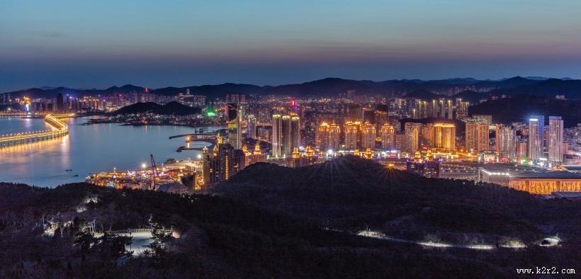 唯美的城市夜色图片