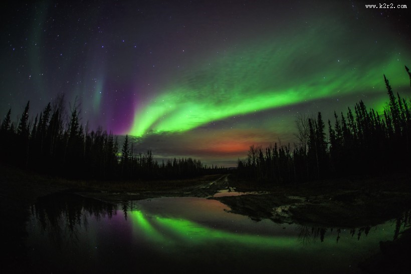 神奇的极光图片