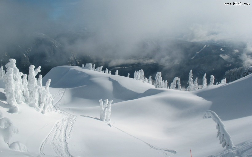 冬季秀丽雪景图片