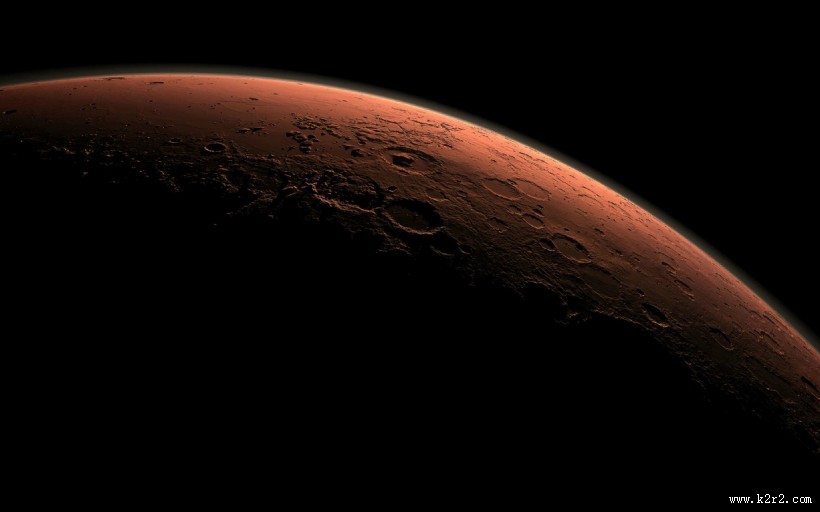 火星壮美风景图片