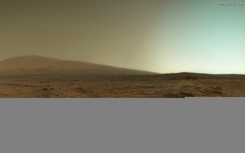 火星壮美风景图片