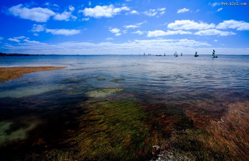 美丽的海湾风光图片大全