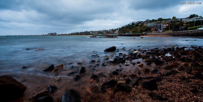 美丽的海湾风光图片大全