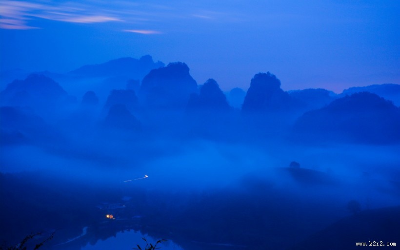 日出朝霞风景图片