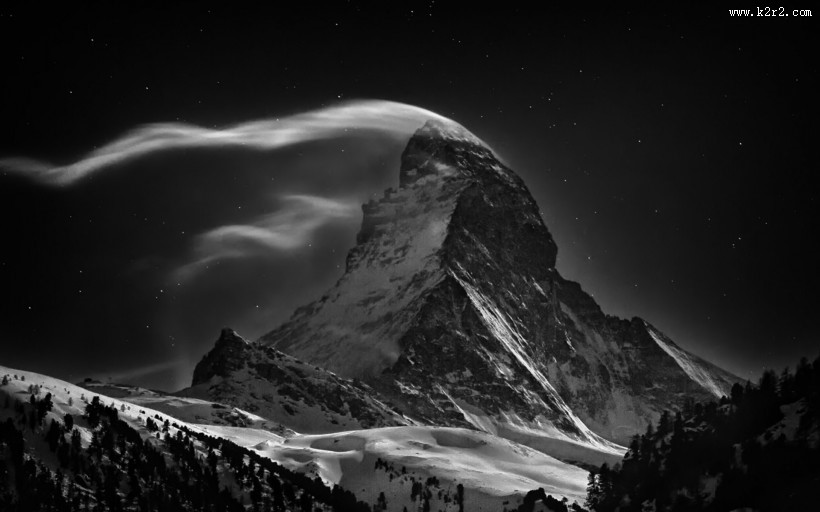 冬季雪山风景图片大全