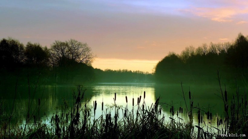 唯美田园风光图片