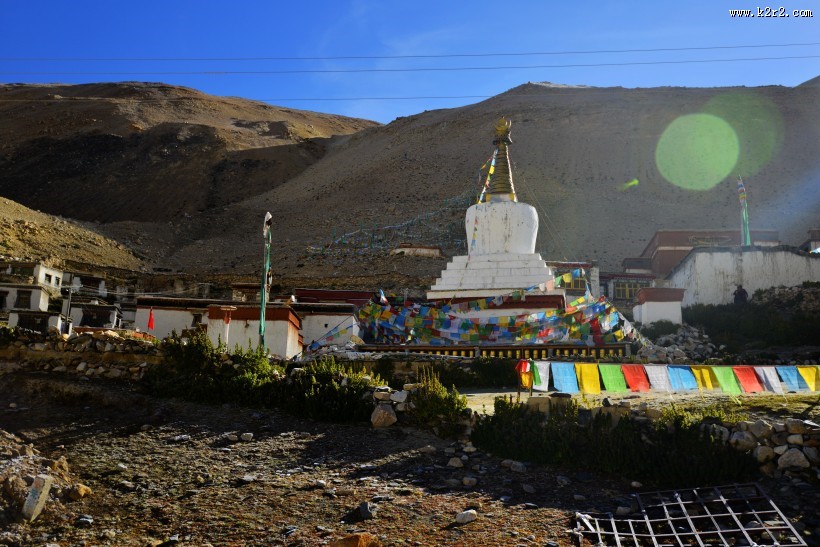 珠穆朗玛峰风景图片