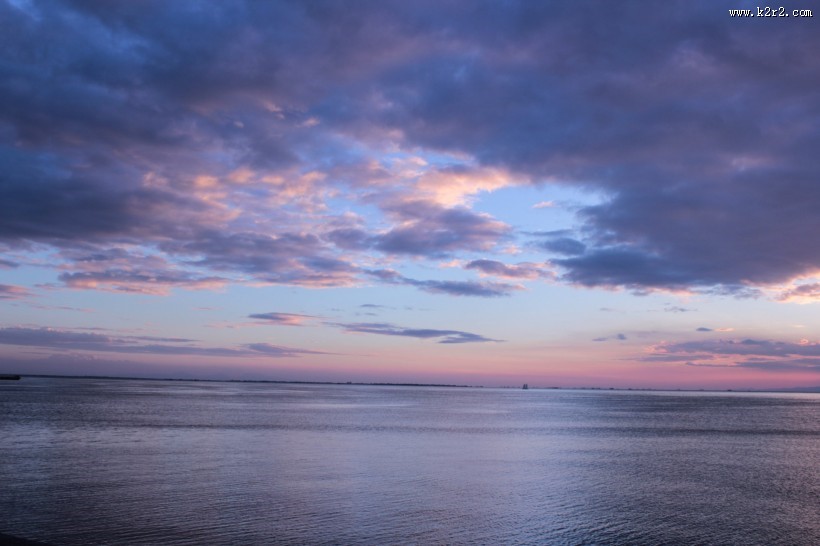 美丽的落日风景图片