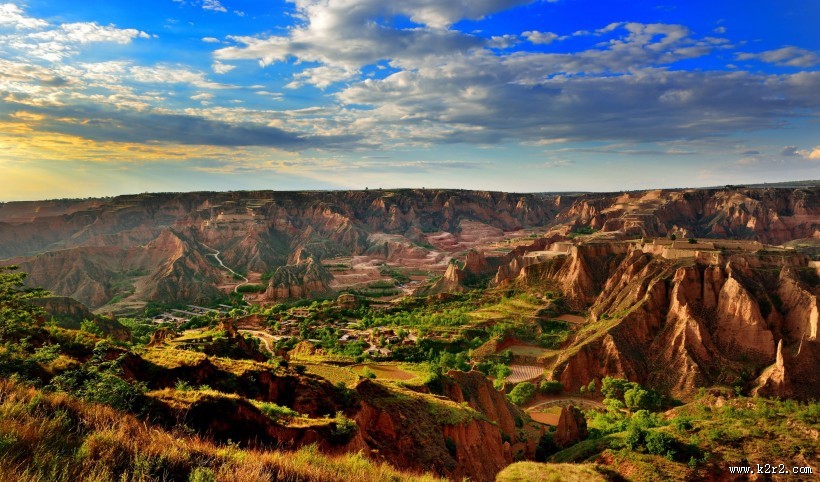 黄土高原风景图片大全
