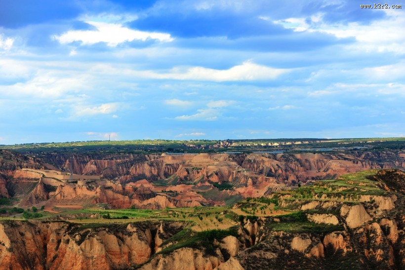 黄土高原风景图片大全