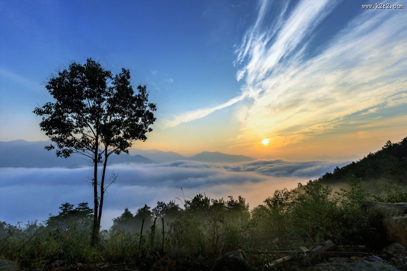 美丽的云海图片