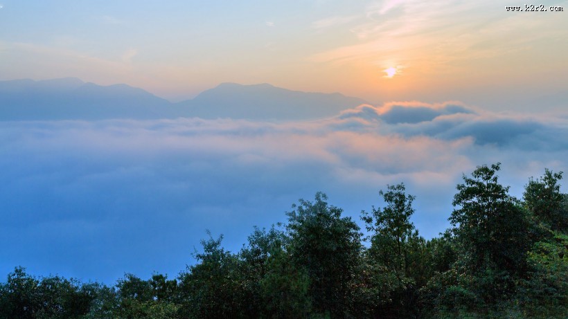 美丽的云海图片