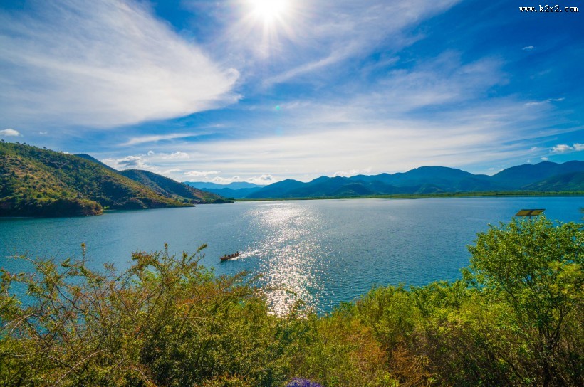 泸沽湖之布瓦岛风景图片
