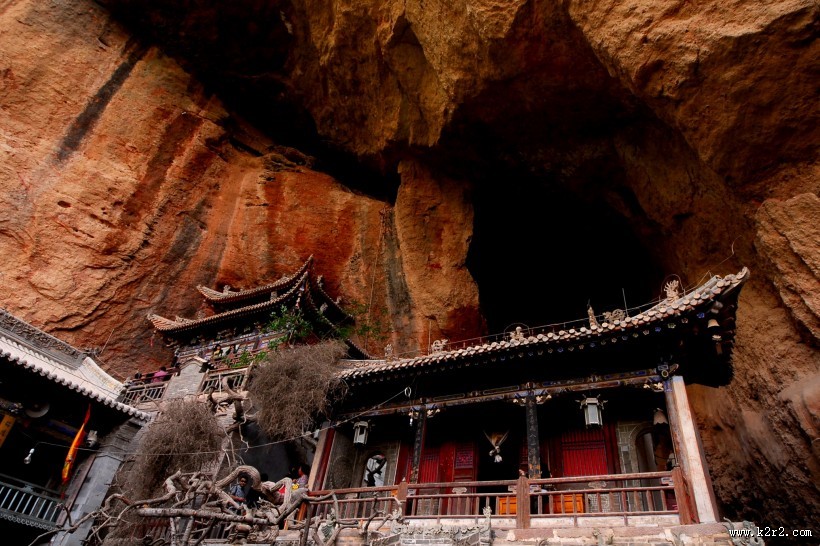 甘肃武山水帘洞风光图片