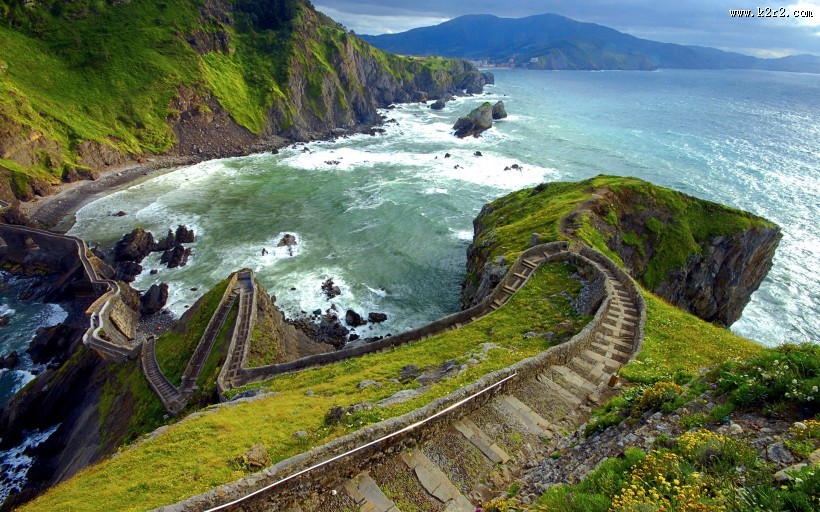 唯美小路风光图片