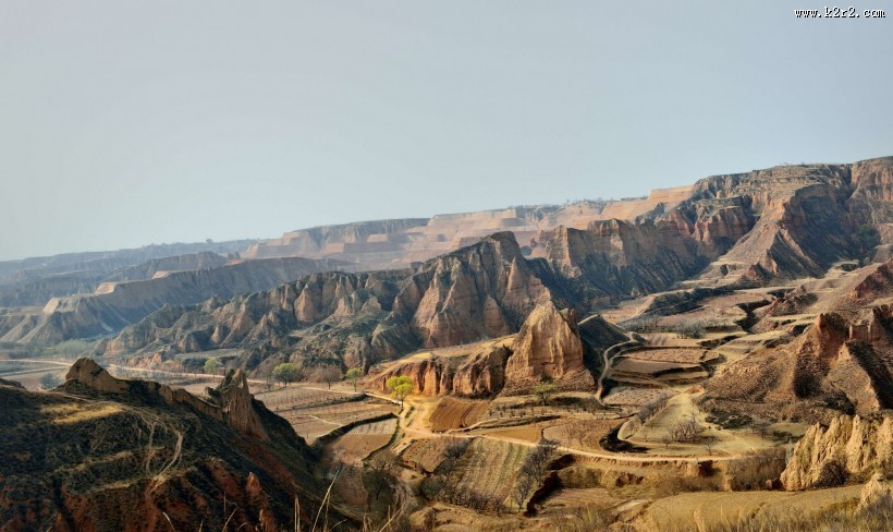 黄土高原风景图片大全