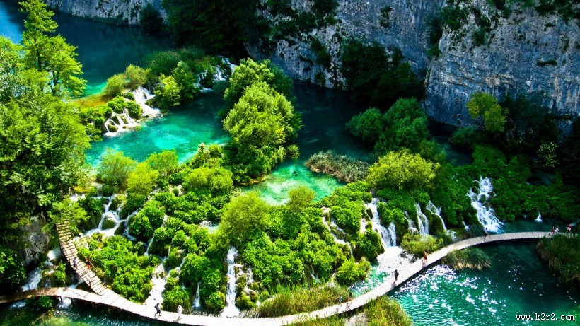 绿色清新自然风景图片大全