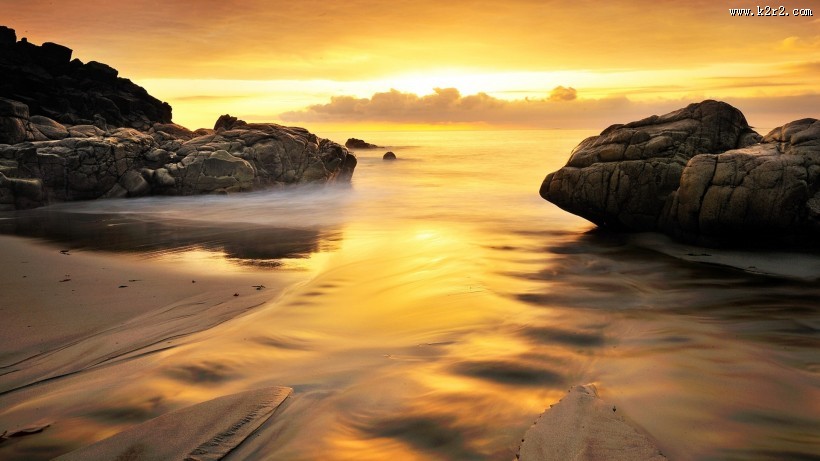 美丽的海岸风景图片