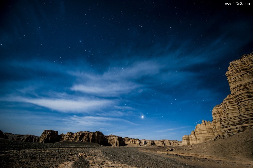 雅丹地貌风景图片