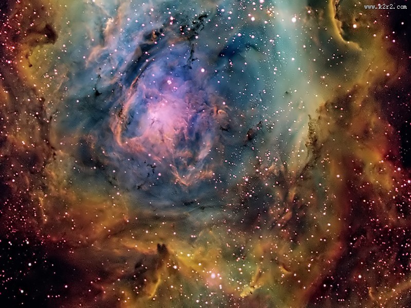 浩瀚的宇宙星系图片