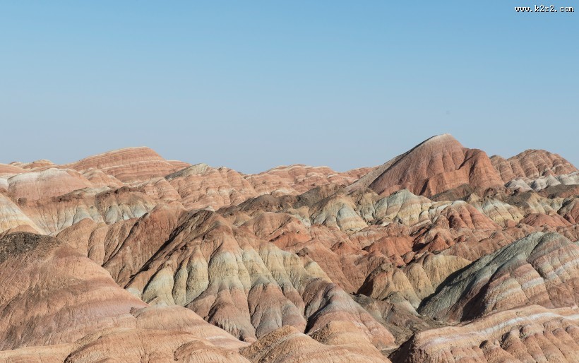丹霞地貌风景图片