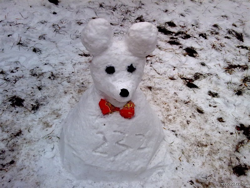 冬季可爱雪人图片大全