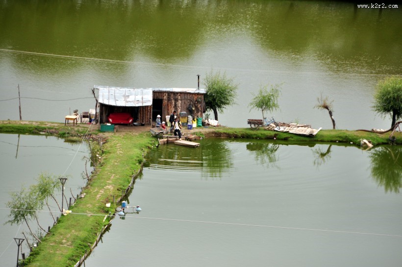 尼洋河风景图片