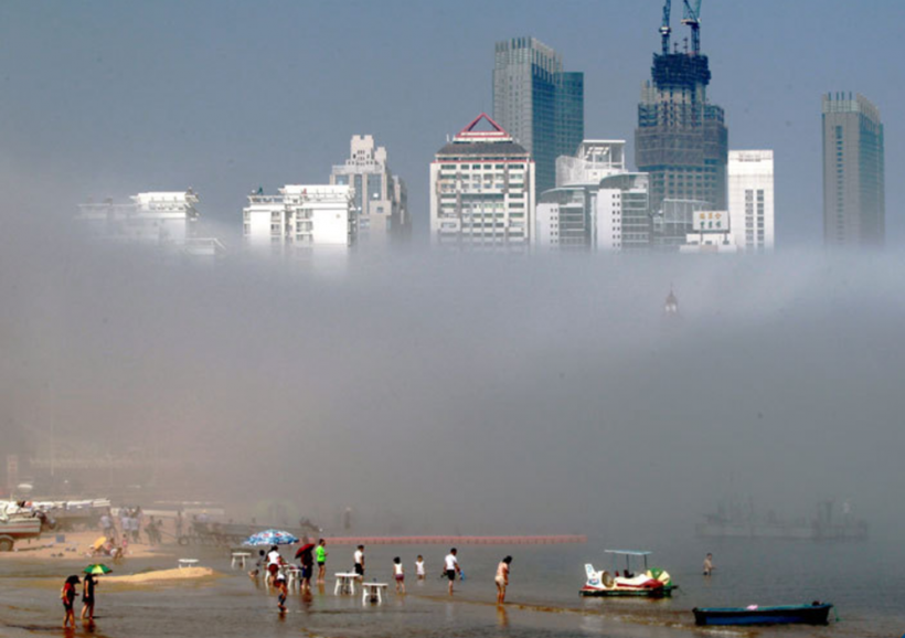 自然奇观海市蜃楼图片