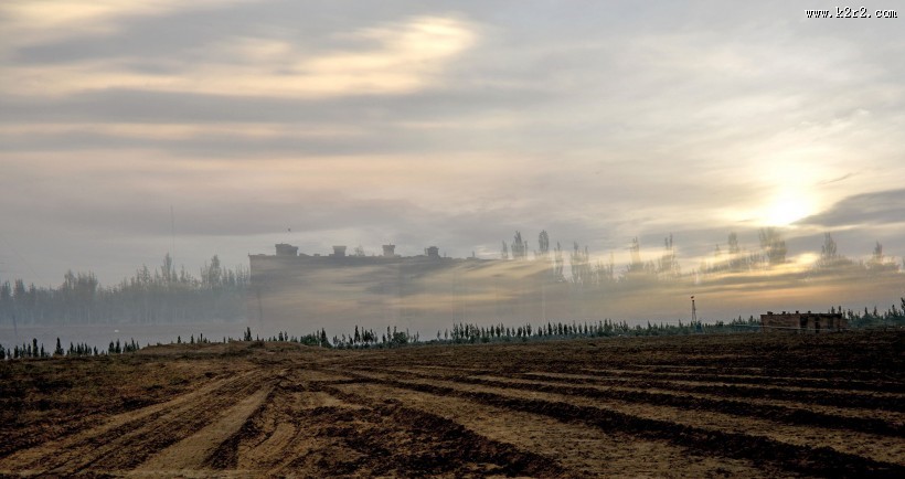自然奇观海市蜃楼图片