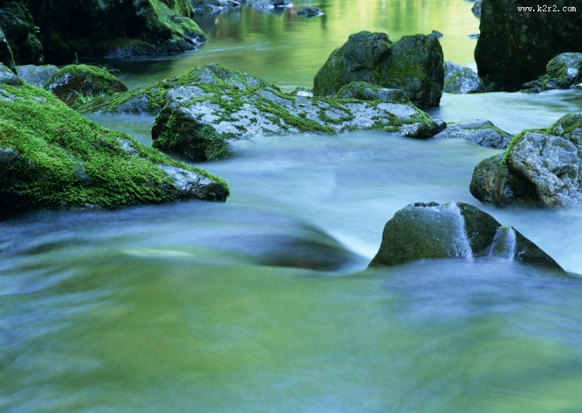 河水水流图片