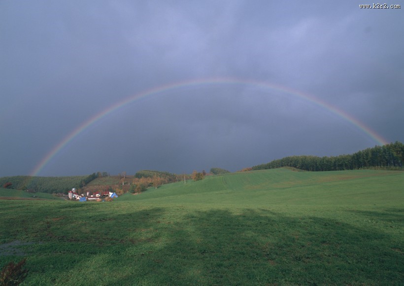 美丽的彩虹图片